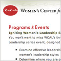 Women's Center for Applied Leadership
